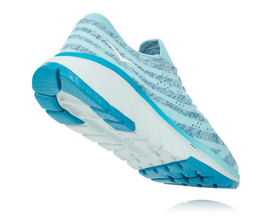 Zapatillas Asfalto Hoka One One Mujer - Cavu 3 - Azules - UZL146795